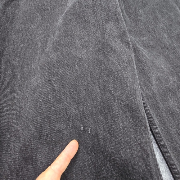 🔥 Vintage 1996 Levi’s 560 Orange Tab Jeans 34X34 – Loose Fit Tapered Leg- Black - Picture 14 of 14